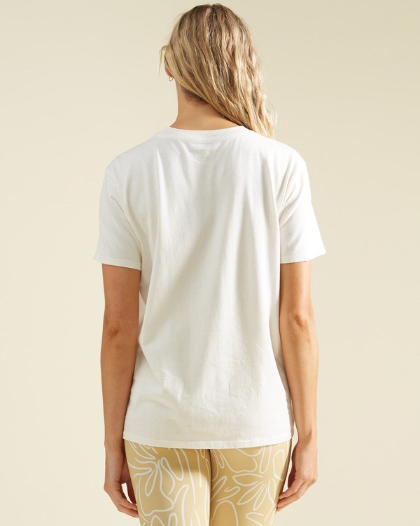 Billabong A/Div Tee Krátké Sleeve UPF 50 T-Shirt Salt Crystal | AGWSMV-125