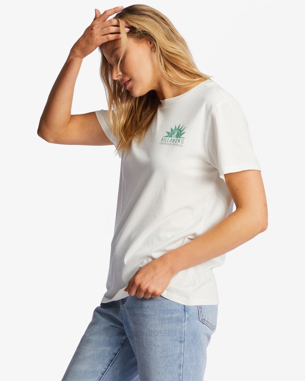 Billabong A/Div Tee Krátké Sleeve UPF 50 T-Shirt Fresh Powder | APQMYS-739