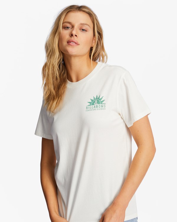 Billabong A/Div Tee Krátké Sleeve UPF 50 T-Shirt Fresh Powder | APQMYS-739