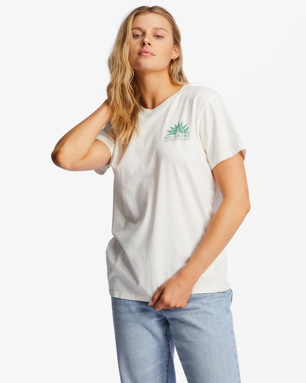 Billabong A/Div Tee Krátké Sleeve UPF 50 T-Shirt Fresh Powder | APQMYS-739