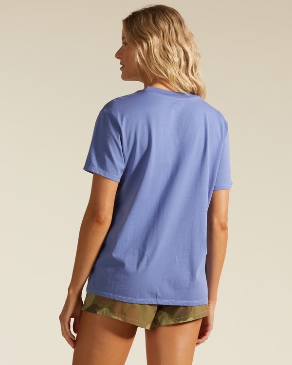Billabong A/Div Tee Krátké Sleeve UPF 50 T-Shirt Blankyt | ITENMH-618