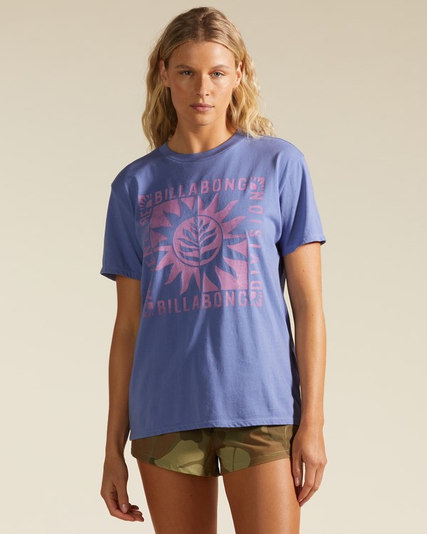 Billabong A/Div Tee Krátké Sleeve UPF 50 T-Shirt Blankyt | ITENMH-618