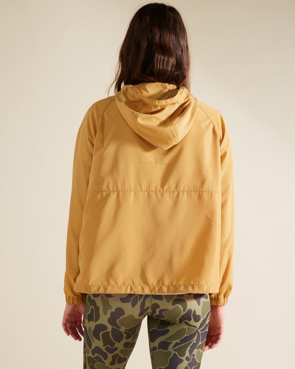 Billabong A/Div Trailové Along Anorak Pullover Jacket Wild Honey | AFWEKD-679