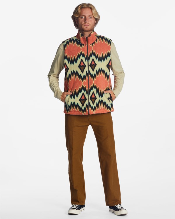 Billabong A/Div Trailové Reversible Full-Zip Vest Raven | HUREQD-849