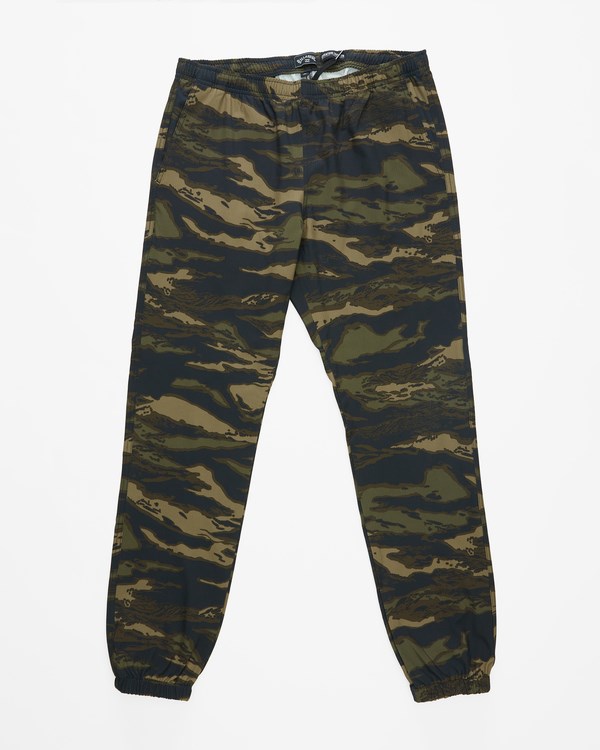 Billabong A/Div Transport Elastic Pasem Pants Maskáčové | DQCYVT-823
