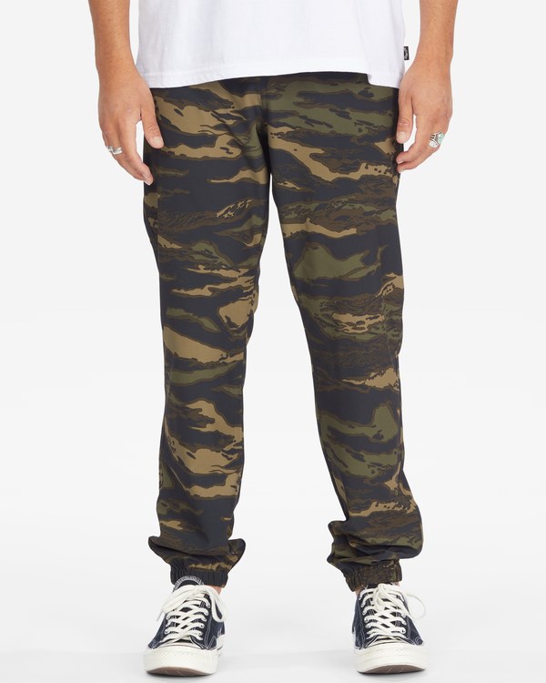 Billabong A/Div Transport Elastic Pasem Pants Maskáčové | DQCYVT-823