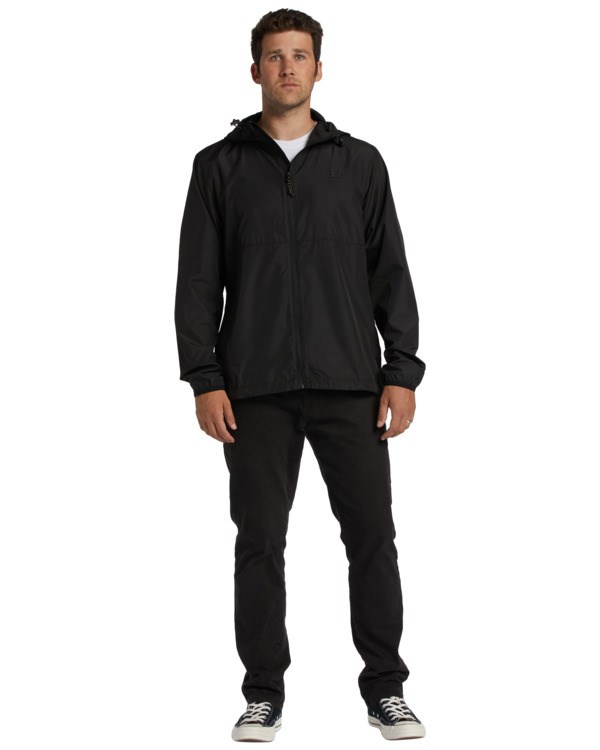 Billabong A/Div Transport Windbreaker Jacket Černé | LSPQIJ-539