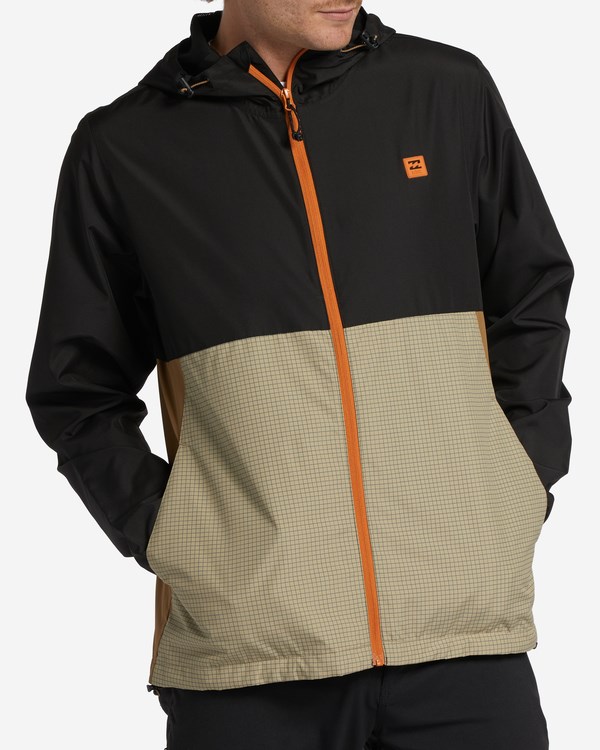 Billabong A/Div Transport Windbreaker Jacket Clay | TBCWKX-436