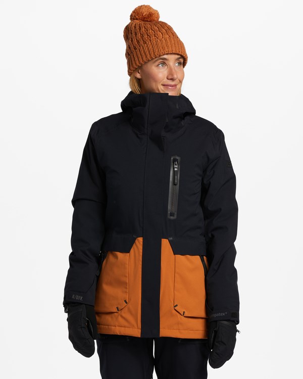 Billabong A/Div Trooper STX 45K Insulated Snow Jacket Černé | EKDTOY-307