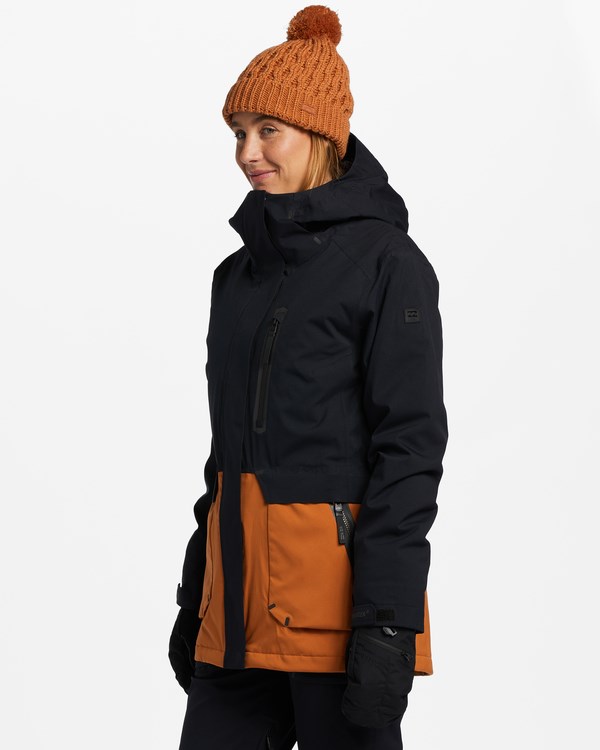 Billabong A/Div Trooper STX 45K Insulated Snow Jacket Černé | EKDTOY-307