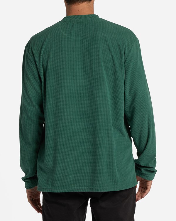Billabong A/Div Waffle Long Sleeve Thermal Evergreen | RUDJPT-275