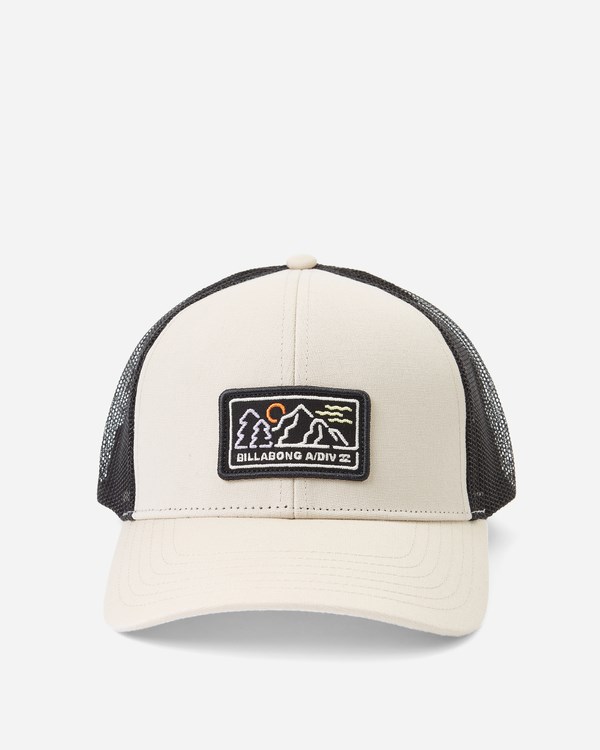Billabong A/Div Walled Trucker Hat Birch | YVLUOT-401