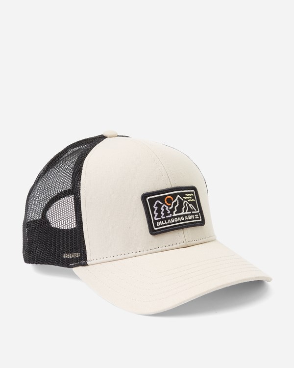 Billabong A/Div Walled Trucker Hat Birch | YVLUOT-401