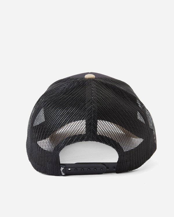 Billabong A/Div Walled Trucker Hat Black/Tan | JHPFGU-634