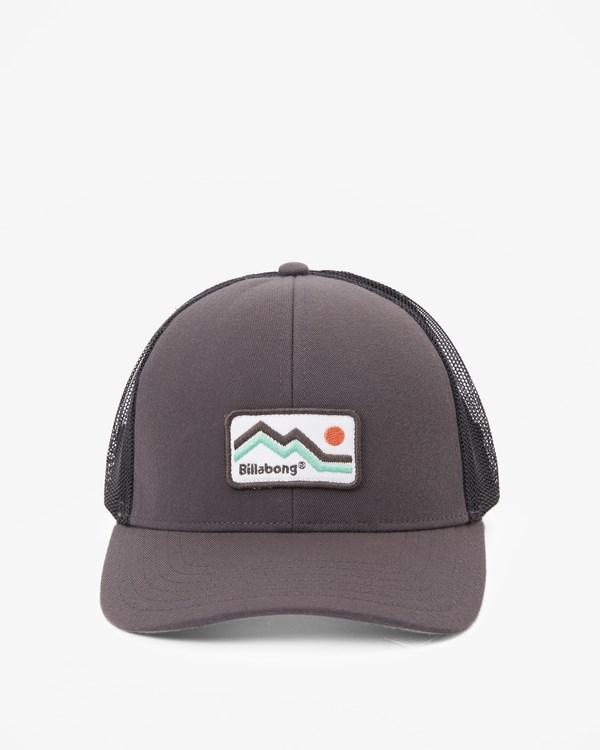 Billabong A/Div Walled Trucker Hat Raven | XBTZAV-237