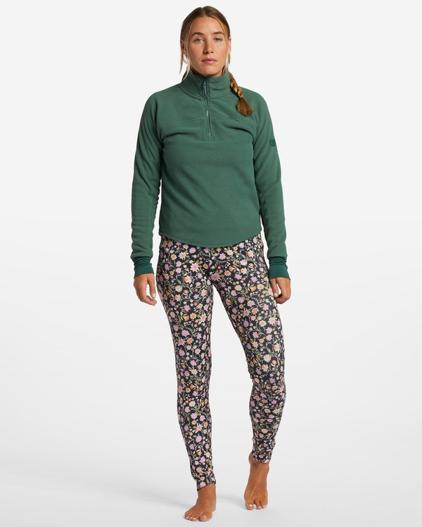 Billabong A/Div Warm Up Tech Leggings Černé | XIBZTC-572