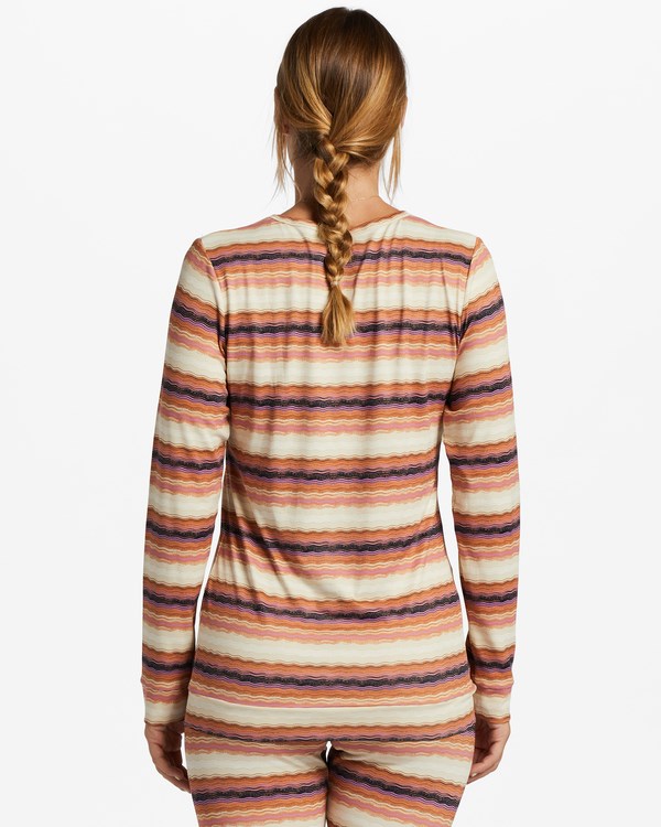 Billabong A/Div Warm Up Tech Long Sleeve Knit Top Adobe | MEJFUT-312