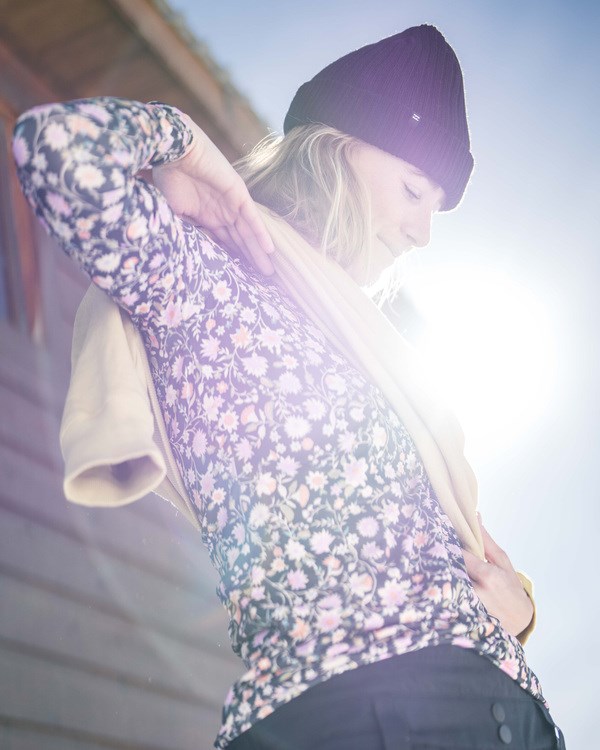 Billabong A/Div Warm Up Tech Long Sleeve Knit Top Černé | TZJBLC-428