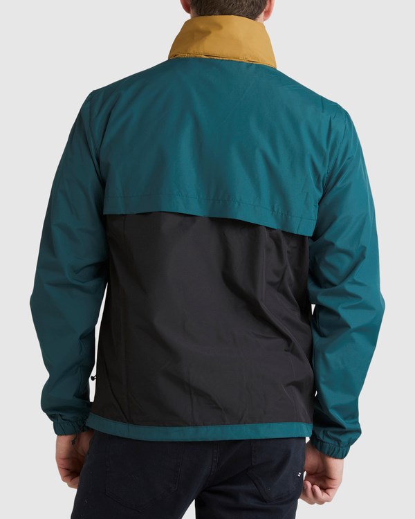 Billabong A/Div Windswell Anorak Windbreaker Jacket Tmavě | NAYMPI-690