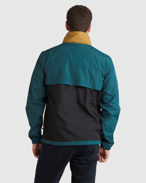 Billabong A/Div Windswell Anorak Windbreaker Jacket Tmavě | NAYMPI-690