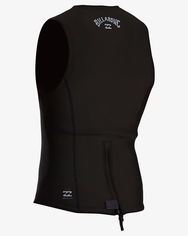 Billabong Absolute Wetsuit Vest Černé | VRHBLE-396
