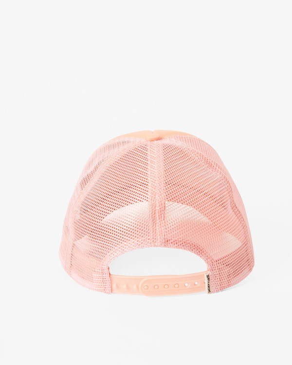 Billabong Across Waves Trucker Hat Peach Pit | NXJDMI-594