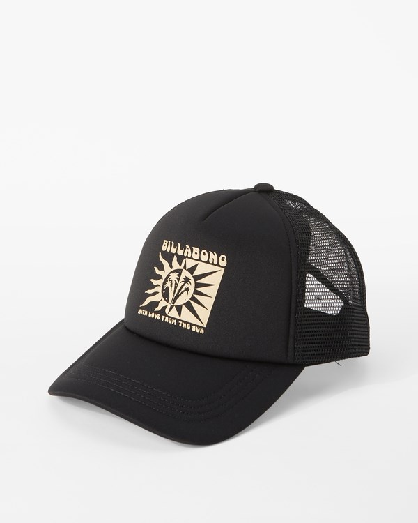 Billabong Across Waves Trucker Hat Černé | PDSWQR-179