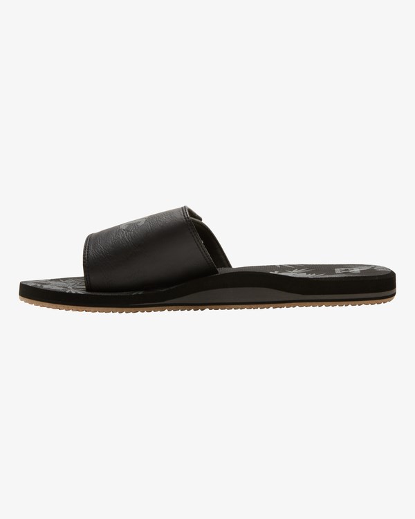 Billabong All Day Impact Print Pantofle Sandals Černé | JEGRZN-267