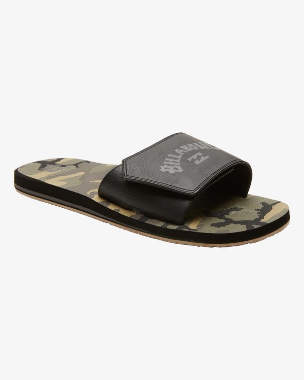 Billabong All Day Impact Print Pantofle Sandals Maskáčové | MSPHOV-397