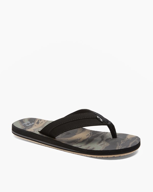 Billabong All Day Impact Print Slip-On Sandals Maskáčové | TOCHMX-185
