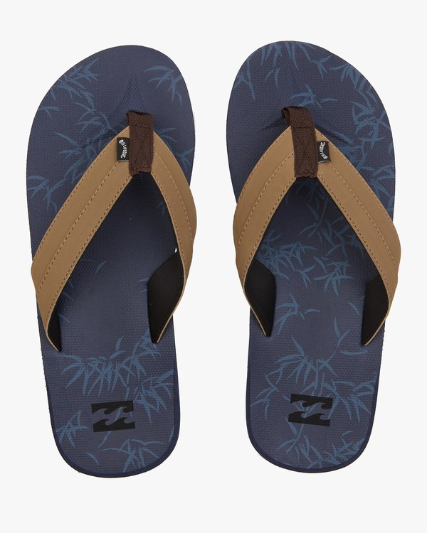Billabong All Day Impact Print Slip-On Sandals Tmavě Blankyt | XWIHCF-481