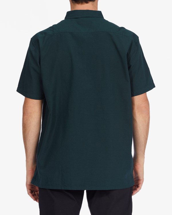 Billabong All Day Krátké Sleeve Shirt Tmavě | WQBDNX-530