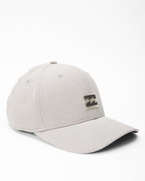 Billabong All Day Stretch Fit Hat Šedé | SJLFRY-908