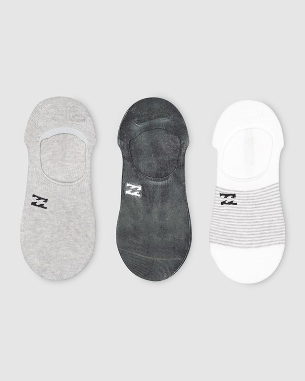 Billabong All Day Tie-Dye No-Show Socks Černé | AVRIYB-895