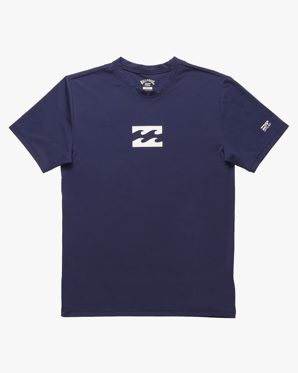 Billabong All Day Wave Loose Fit Krátké Sleeve Surf Tee Tmavě Blankyt | CTZLEK-135