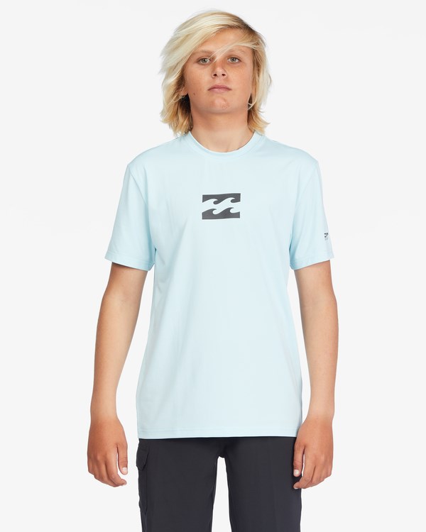 Billabong All Day Wave Loose Fit Krátké Sleeve Surf Tee Coastal | IQVTJG-451