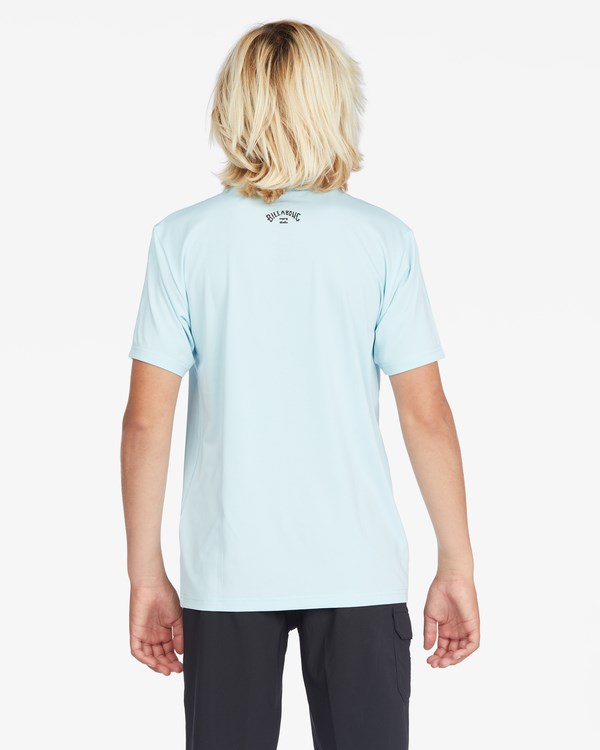 Billabong All Day Wave Loose Fit Krátké Sleeve Surf Tee Coastal | IQVTJG-451