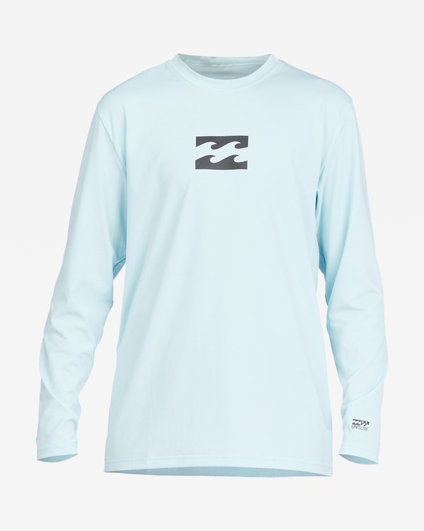 Billabong All Day Wave Loose Fit Long Sleeve Surf Tee Coastal | DOIMVP-340