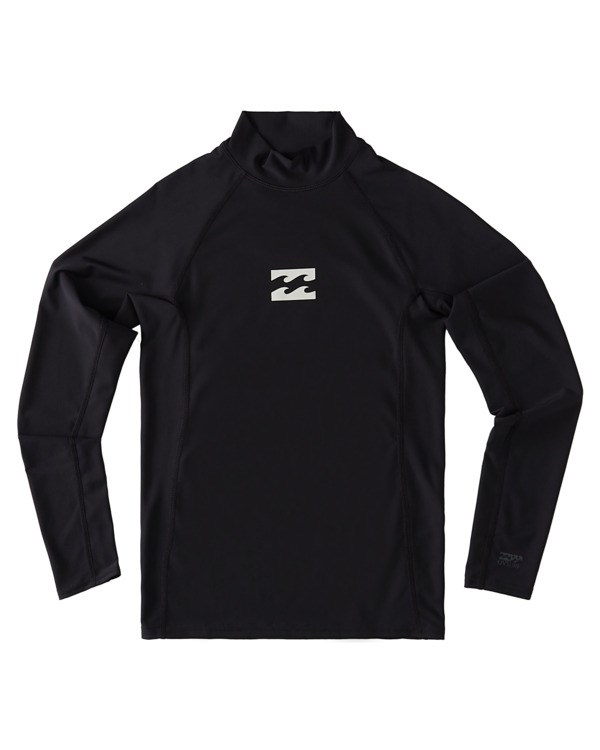 Billabong All Day Wave Performance Fit Long Sleeve Rashguard Černé | CIKMWZ-091