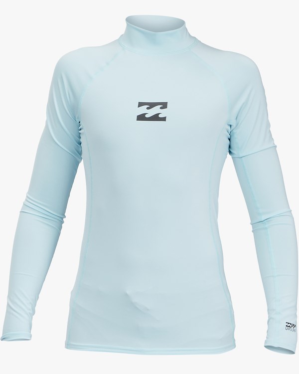 Billabong All Day Wave Performance Fit Long Sleeve Rashguard Coastal | FDOATQ-514