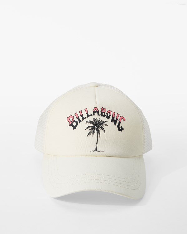 Billabong Aloha Forever Trucker Hat Salt Crystal 1 | SOTYZR-468