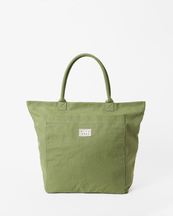 Billabong Along The Way Platene Tote Bag Army | ESJZLB-526
