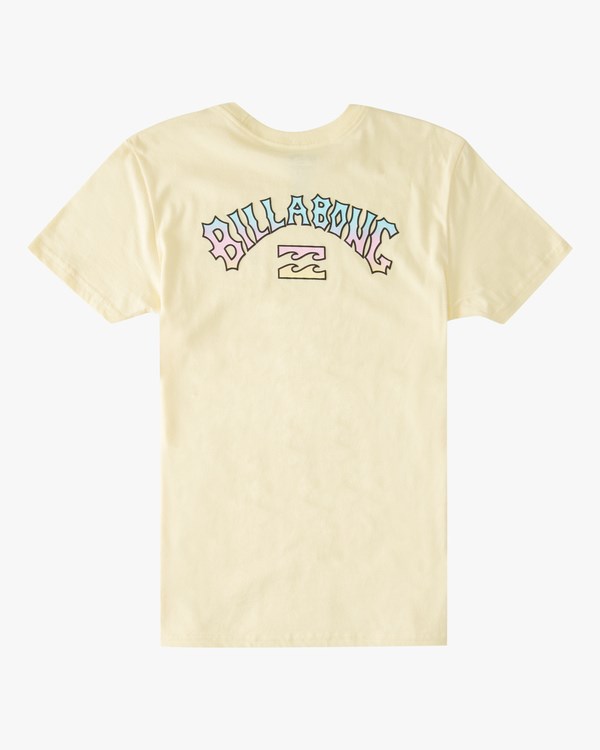Billabong Arch Fill Krátké Sleeve T-Shirt Žluté | LYNFPI-125