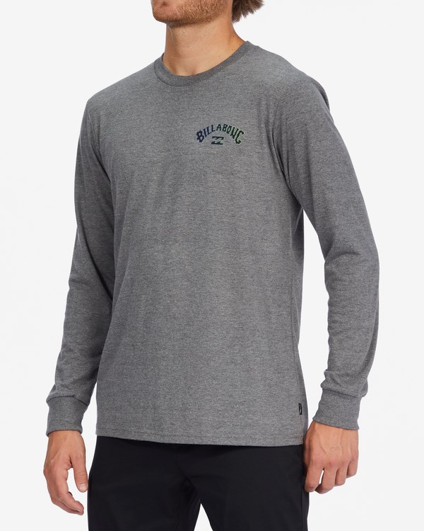 Billabong Arch Fill Long Sleeve T-Shirt Šedé | XHBIRU-745