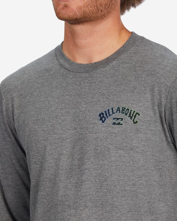 Billabong Arch Fill Long Sleeve T-Shirt Šedé | XHBIRU-745