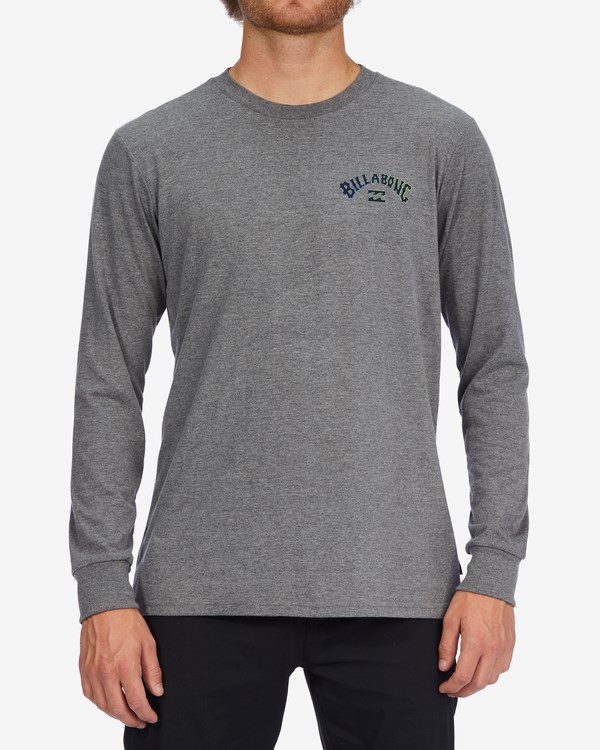 Billabong Arch Fill Long Sleeve T-Shirt Šedé | XHBIRU-745