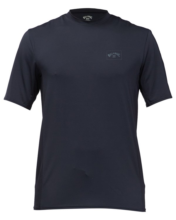 Billabong Arch Mesh Loose Fit UPF 50+ Krátké Sleeve Surf Tee Černé | IHQBOS-294