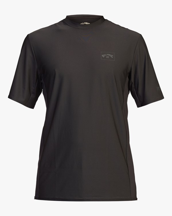 Billabong Arch Mesh Loose Fit UPF 50+ Krátké Sleeve Surf Tee Černé | IHQBOS-294