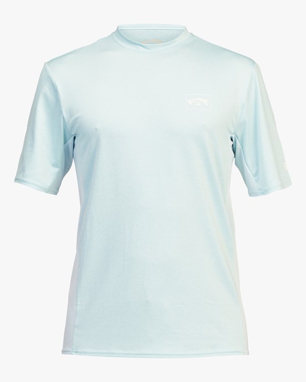Billabong Arch Mesh Loose Fit UPF 50+ Krátké Sleeve Surf Tee Coastal | JIBTNW-768