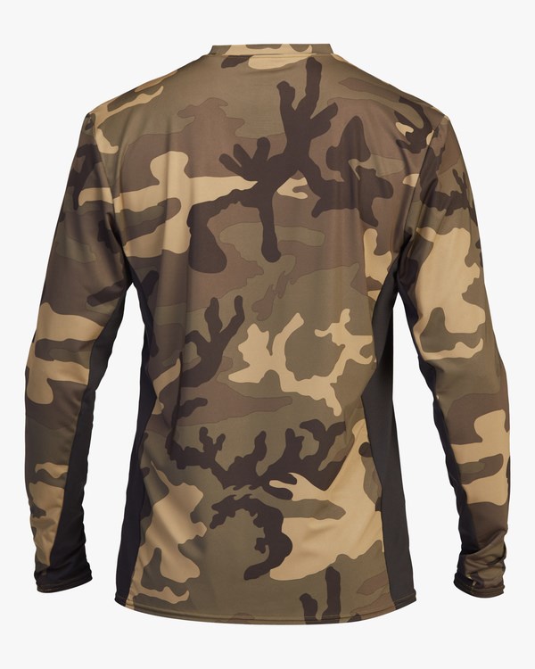 Billabong Arch Mesh UPF 50+ Long Sleeve Rashguard Maskáčové | QUMLNZ-893